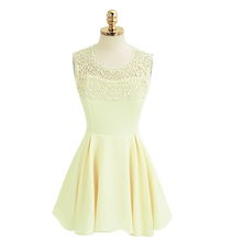 頸間風(fēng)情，背脊旖旎 解析新款掛脖花邊露背連衣裙的時(shí)尚魅力